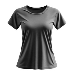 Gray short sleeve t shirt for casual wear, featuring comfortable fit and soft fabric. Ideal for everyday outfits