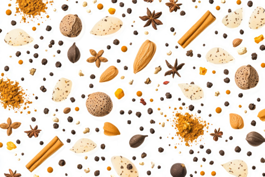 Garam masala spice blend with whole ingredients