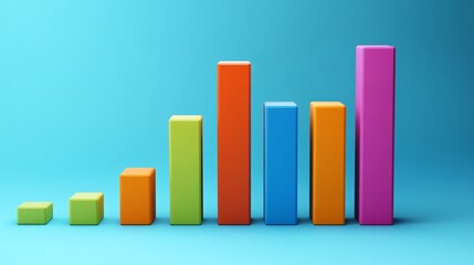 Cargo Container Bar Chart Rising Trends