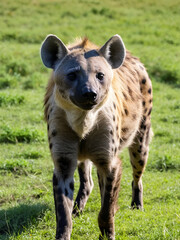 The spotted hyena is a highly successful animal, being the most common large carnivore in Africa. Its success is due in part to its adaptability and opportunism; it is primarily a hunter but may also