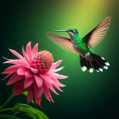 Obraz premium The Precision of a Hummingbird