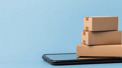 Real Time Delivery Tracking Updates for Customer Convenience with Smartphone and Packages