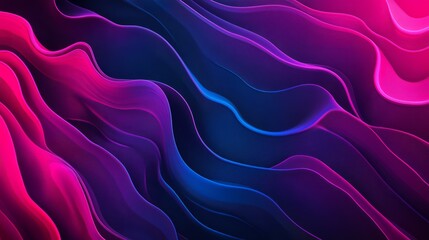 Obraz premium neon digital patterns with glowing pink and blue tones, high resolution, futuristic and sleek design, artistic and minimalistic, clean and vibrant layout