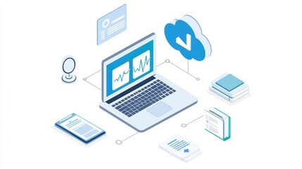 Innovative Digital Healthcare Network with Cloud-Based Solutions and Medical Data Management