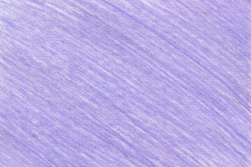 Blue-violet pencil hatched texture. Background colored with pencil.