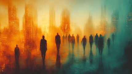 Eternal Paradoxes: Surreal Visions of Timeless Transformation