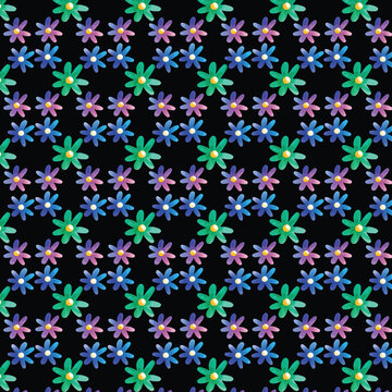 This is a floral pattern design.