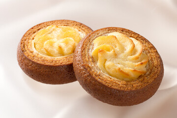 こんがりと焼き上がったスイートポテト