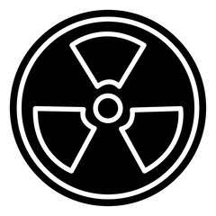 Fototapeta premium Biohazard Icon