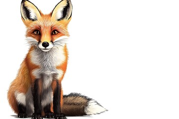 Obraz premium Red Fox Portrait