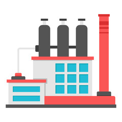 Obraz premium Perfect design icon of mill building