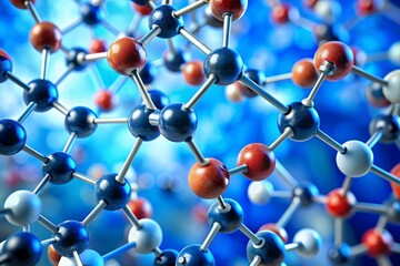 Obraz premium Molecular Structure