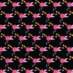 This is a floral pattern design.