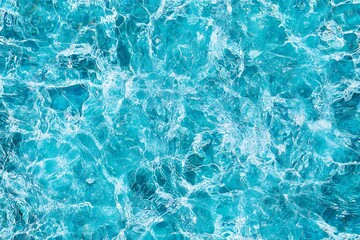 Fototapeta premium Azure Water Surface Texture
