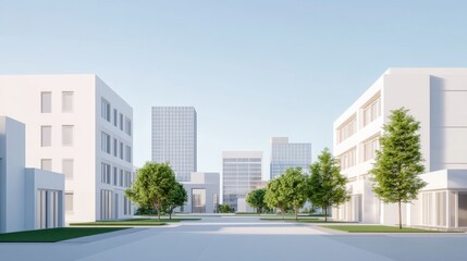 Digital twin city concept, where real and virtual structures exist simultaneously