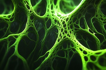 Intricate Green Network Structure
