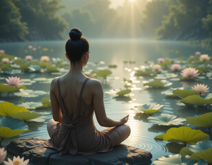 Awakening Within &ndash; Stunning Buddhist Meditation Illustrations for Vipassana, Zazen, and Mindful Enlightenment