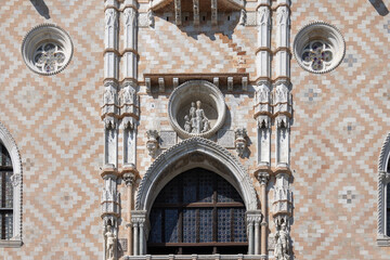 Doge's Palace on Piazza San Marco by Grand Canal, Venice, Italy
