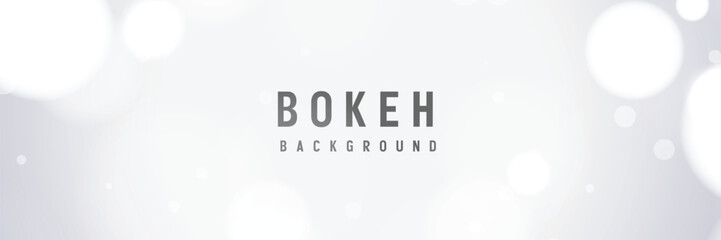 White bokeh background, abstract light, soft focus, website design