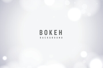 White bokeh background, digital art, light blur, website design