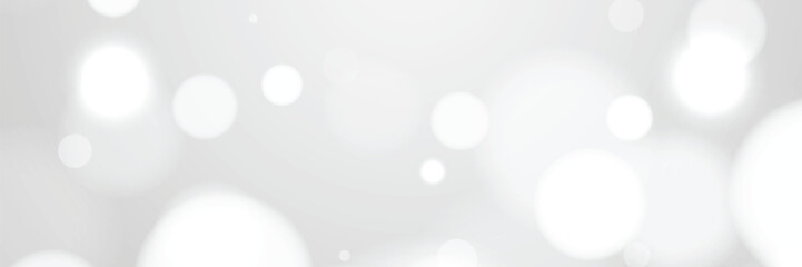 White bokeh background, soft light, gray backdrop, website design