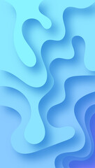 Abstract modern background Paper cut background Vector illustration