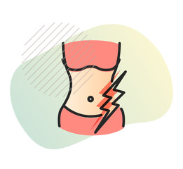 Stomach Cramps - Icon