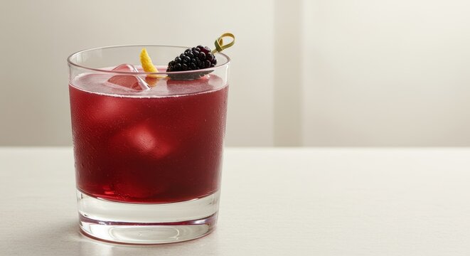 Craft Cocktail "Mott & Mulberry"