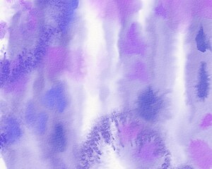 Soft abstract watercolor texture in purple and violet. Hand painted artistic background with delicate gradients and organic flow. Perfect for branding, invitations, textiles, creative projects