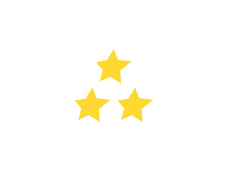 Fototapeta premium 三ツ星評価アイコン