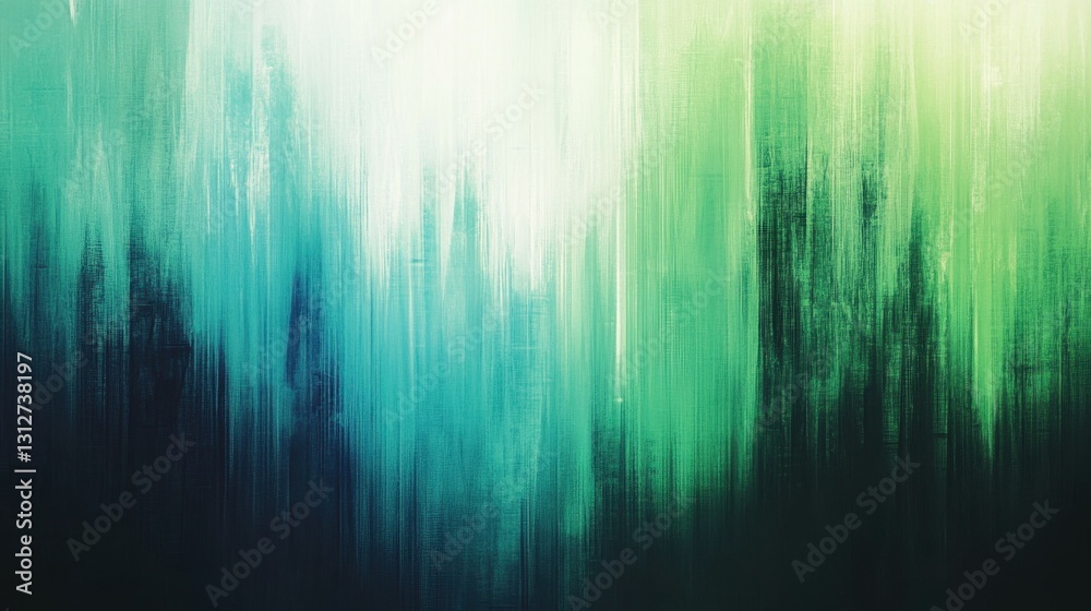 Poster abstract and stylish green blue background for an ai security testing tool. make the colors muted en