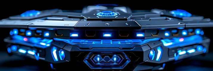 Reflective metallic edges graduation cap silhouette with sleek polished lines adding elegance and modernity symbolizing achievement and sophistication leaving large blank areas for customization