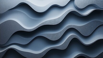 Obraz premium Abstract Blue Wave Background Texture Seamless Pattern Design