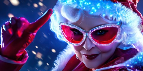 summer female mrs claus circuitry