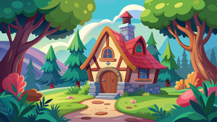 house in the forest