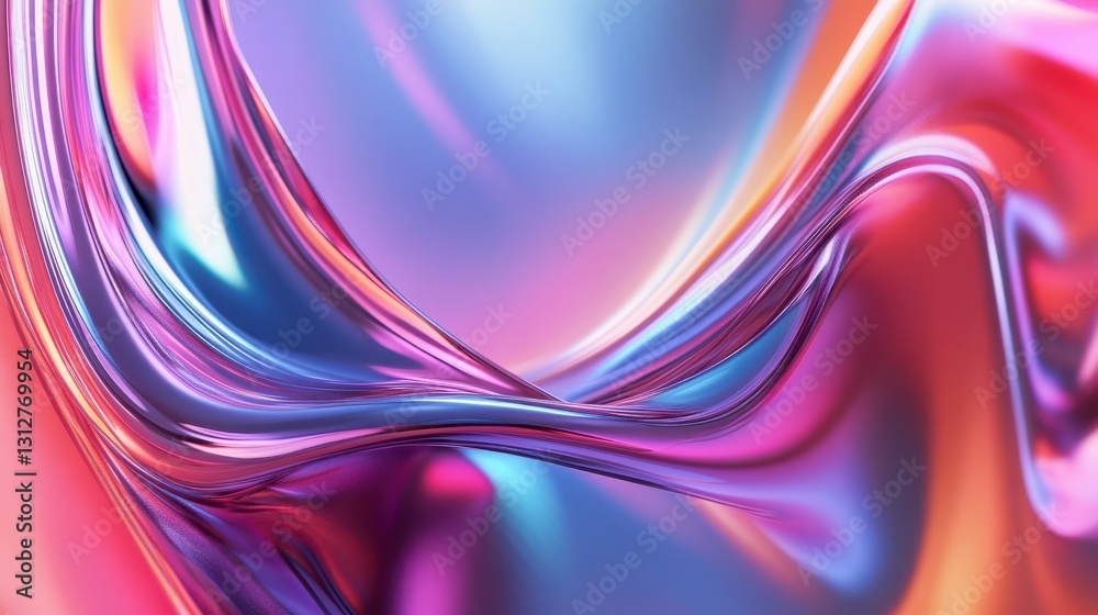 Poster a captivating 3d animation featuring rotating glass shapes against a light background, rendered in h