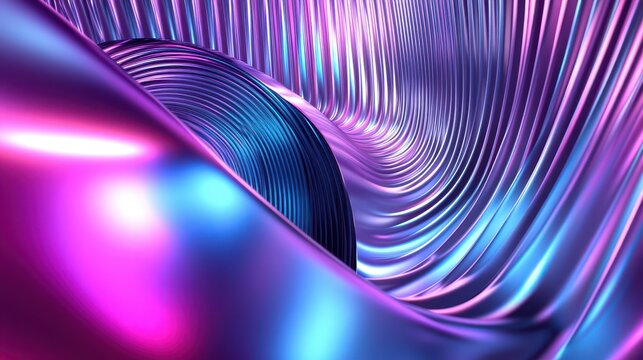A captivating 3D animation featuring rotating glass shapes against a light background, rendered in high-definition 4K.