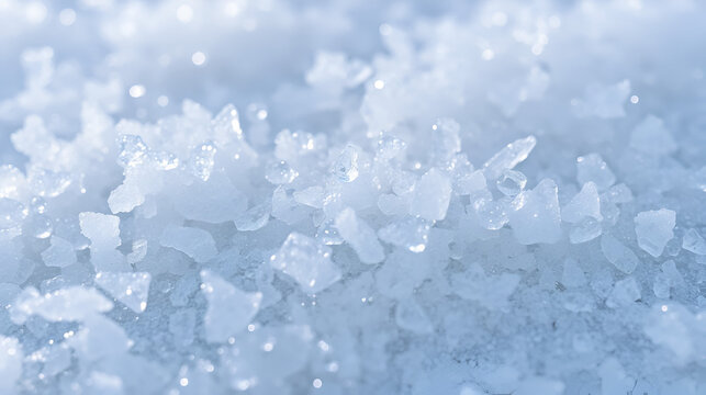 a close up of a bunch of ice crystals