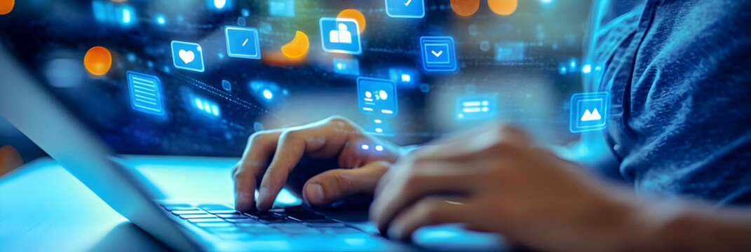 A programmer creating a real-time chat application using WebSocket technology  -