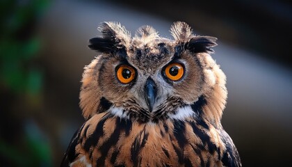 Obraz premium Ural owl scient. name Strix uralensis bird animal, AI generated