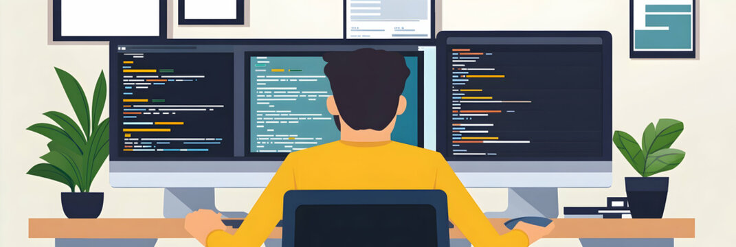 A programmer optimizing a website for cross-browser compatibility  -