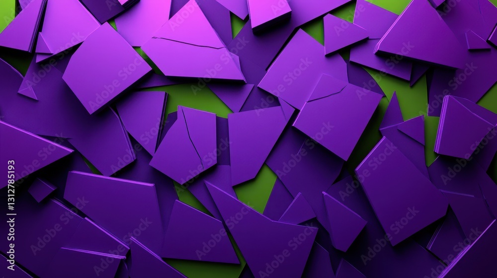 Aufkleber An abstract background design featuring bright-colored circular rings arranged in a minimalistic pattern.