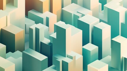 An abstract background design featuring bright-colored circular rings arranged in a minimalistic pattern.