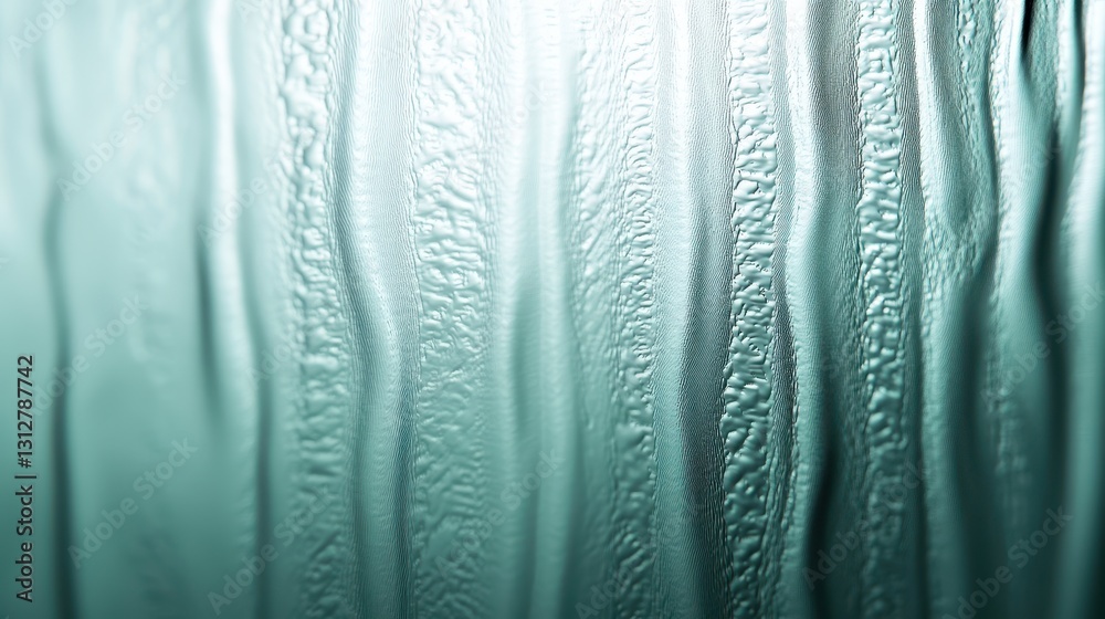 Poster an abstract background featuring 3d glass transparent lines creates a modern, sophisticated visual.