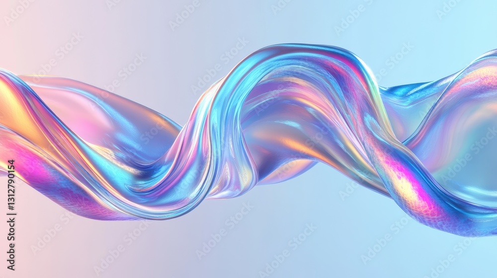 Poster An abstract design featuring swirling purple particles creating a magical visual effect.