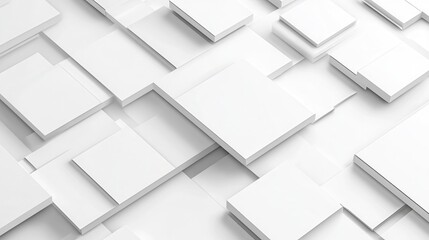 An abstract minimalist background design featuring a white geometric composition.