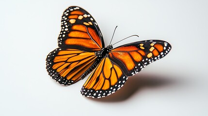 Fototapeta premium Stunning Monarch Butterfly Close-Up