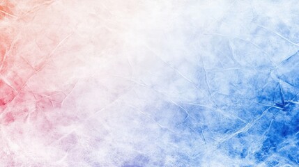 Obraz premium Abstract Cool Hues: A Serene Blend of Red, White, and Blue