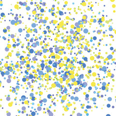 Light multicolor background, colorful vector texture with circles. Splash effect banner. Glitter silver dot abstract illustration with blurred drops of rain. Pattern for web page, banner,poster, card.