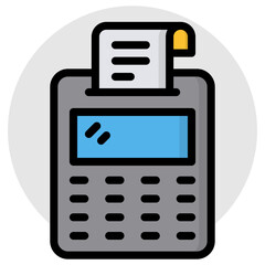 A premium download icon of point of sale